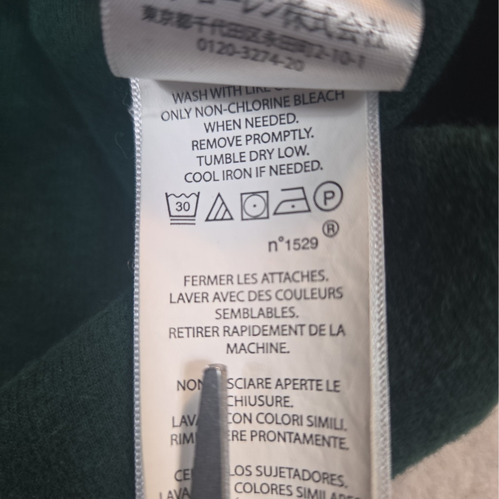 Polo Ralph Lauren Estate Rib 1/4 Quarter Zip Pullover Sweater Mens XL Green - Picture 7 of 11